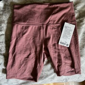 Lululemon Athletica Plum Bike Shorts